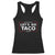 Funny Let's Go Taco Racerback Tank Top Vintage Star Stripes TS11 Black Print Your Wear
