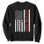 Funny Let's Go Taco Sweatshirt Stars and Stripes Political Satire TS02 Black Print Your Wear
