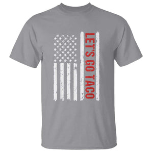 Funny Let's Go Taco T Shirt Stars and Stripes Political Satire TS02 Sport Gray Print Your Wear