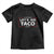Funny Let's Go Taco Toddler T Shirt Vintage Star Stripes TS11 Black Print Your Wear