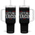 Funny Lets Go Taco Tumbler With Handle Trump Always Chickens Out Humor American Flag TS02 One Size: 40 oz Black Print Your Wear