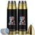 Funny Lincoln 4th Of July Merica Bullet Tumbler Abe American Flag TS10 Black Print Your Wear