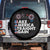 Funny MASA Make America Straight Again Spare Tire Cover 4th of July Fireworks American Flag USA Party TS02 No hole Black Print Your Wear