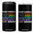 Funny Make America Gay Again 8647 4 in 1 Can Cooler Tumbler Rainbow Betsy Ross Flag TS11 One Size: 16 oz Black Print Your Wear