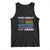 Funny Make America Gay Again 8647 Tank Top Rainbow Betsy Ross Flag TS11 Black Print Your Wear