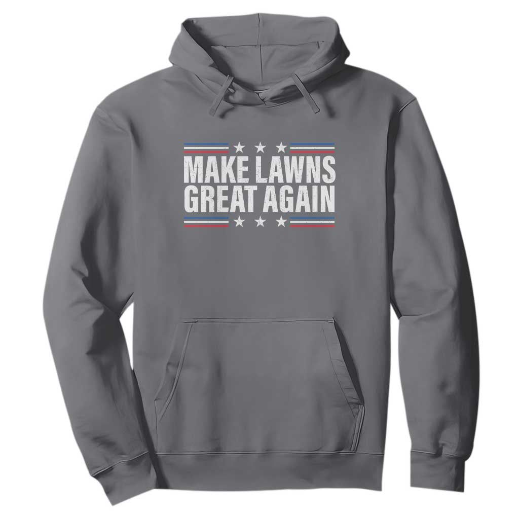 Funny Make Lawns Great Again Hoodie Lawn Mower Dad Gardener TS11 Charcoal Print Your Wear