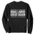 Funny Make Lawns Great Again Sweatshirt Lawn Mower Dad Gardener TS11 Black Print Your Wear