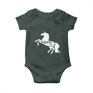 Funny Mama Unicorn Baby Onesie Mamacorn Mommy Mother's Day TS11 Print Your Wear