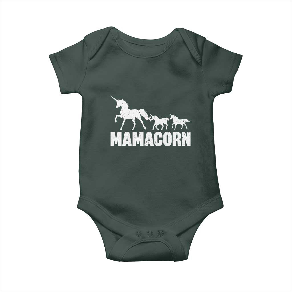 Funny Mama Unicorn Baby Onesie Mamacorn Mother's Day TS11 Print Your Wear