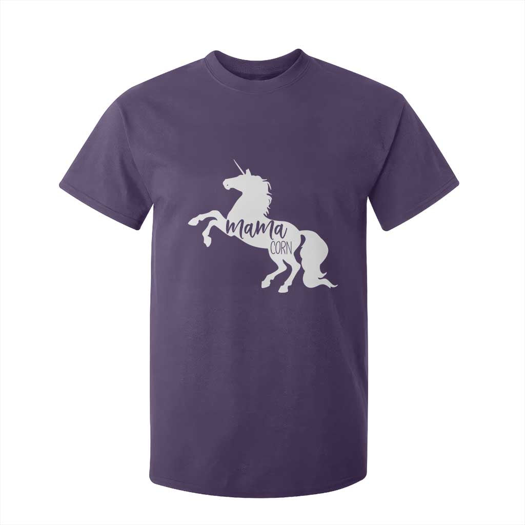 Funny Mama Unicorn T Shirt For Kid Mamacorn Mommy Mother's Day TS11 Purple Print Your Wear