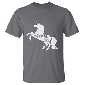 Funny Mama Unicorn T Shirt Mamacorn Mommy Mother's Day TS11 Charcoal Print Your Wear