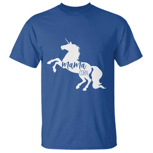 Funny Mama Unicorn T Shirt Mamacorn Mommy Mother's Day TS11 Royal Blue Print Your Wear