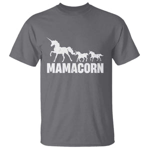 Funny Mama Unicorn T Shirt Mamacorn Mother's Day TS11 Charcoal Print Your Wear
