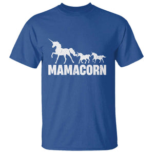 Funny Mama Unicorn T Shirt Mamacorn Mother's Day TS11 Royal Blue Print Your Wear