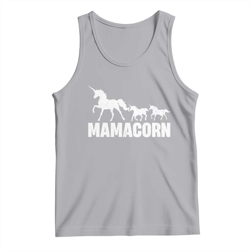 Funny Mama Unicorn Tank Top Mamacorn Mother's Day TS11 Athletic Heather Print Your Wear