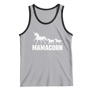 Funny Mama Unicorn Tank Top Mamacorn Mother's Day TS11 Athletic Heather Black Print Your Wear