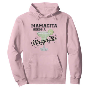 Funny Mamacita Needs A Margarita Hoodie Magarita Cocktail Lover TS11 Light Pink Print Your Wear