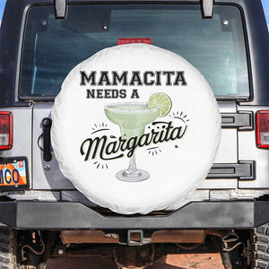 Funny Mamacita Needs A Margarita Spare Tire Cover Magarita Cocktail Lover TS11 No hole White Print Your Wear