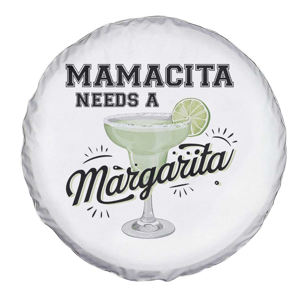 Funny Mamacita Needs A Margarita Spare Tire Cover Magarita Cocktail Lover TS11 Print Your Wear