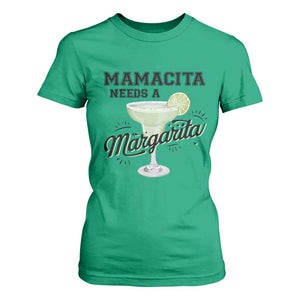 Funny Mamacita Needs A Margarita T Shirt For Women Magarita Cocktail Lover TS11 Irish Green Print Your Wear