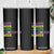 Funny Mardi Gras Drinking Skinny Tumbler Retro Beads Beer Carnival Party TS11 Print Your Wear