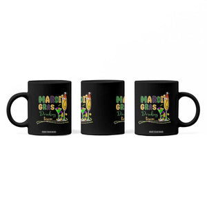 Funny Mardi Gras Drinking Team Coffee Mug Cocktails Wine Crawfish Beads Glitter Print TS11 Print Your Wear