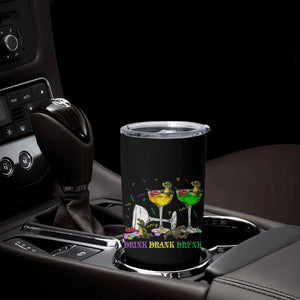 Funny Mardi Gras Drinking Tumbler Cup Drink Drank Drunk Glass Of Wine Alligators TS11 Print Your Wear