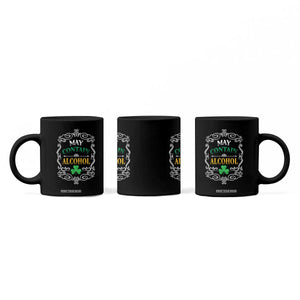 Funny May Contain Alcohol Coffee Mug Irish Beer Drinking St Patrick's Day TS11 Print Your Wear
