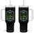 Funny May Contain Alcohol Tumbler With Handle Irish Beer Drinking St Patrick's Day TS11 One Size: 40 oz Black Print Your Wear