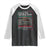 Funny Mexican Dad Raglan Shirt Dad Nutrition Facts Mexico Flag Father's Day TS11 Black White Print Your Wear
