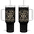 Funny Mexican Dad Tumbler With Handle El Jefe Grilling Stand Back TS10 One Size: 40 oz Black Print Your Wear