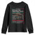 Funny Mexican Dad Youth Sweatshirt Dad Nutrition Facts Mexico Flag Father's Day TS11 Black Print Your Wear