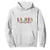 Funny Mexican Spanish La Jefa Boss Hoodie Mexican Flowers TS11 White Print Your Wear