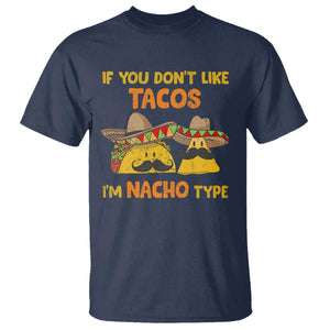 Funny Mexican T Shirt Adult Humor Mexican Food Taco Nacho TS10 Navy Print Your Wear