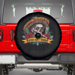 Funny Mexico Lindo Y Querido Spare Tire Cover Mexican Pride Vintage Sombrero Hat Skull TS11 Black Print Your Wear