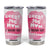 Funny Mom Mothers Day Gift Tumbler Cup Great Job Mom Turned Out Awesome TB10 White Print Your Wear