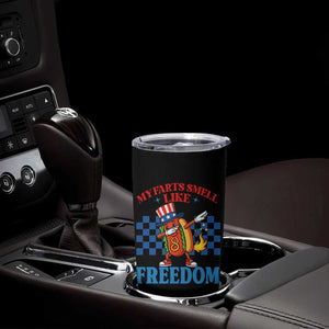 Funny My Farts Smell Like Freedom Tumbler Cup July 4th Hot Dog Lover TS11 Print Your Wear