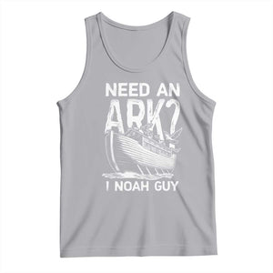 Funny Need An Ark I Noah Guy Tank Top Christian Pun TS11 Athletic Heather Print Your Wear