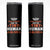 Funny New Dad Skinny Tumbler First Time Father Grandpa Keep Tiny Human Alive TS10 Black Print Your Wear