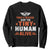 Funny New Dad Sweatshirt First Time Father Grandpa Keep Tiny Human Alive TS10 Black Print Your Wear