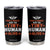 Funny New Dad Tumbler Cup First Time Father Grandpa Keep Tiny Human Alive TS10 Black Print Your Wear