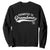 Funny New Grandma Promoted To Grandma Since 2025 Sweatshirt Baby Announcement TS11 Black Print Your Wear