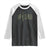 Funny No 1 Hunting Dad Raglan Shirt Number One Hunter Fathers Day TS11 Black White Print Your Wear