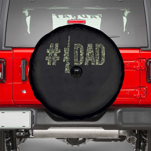 Funny No 1 Hunting Dad Spare Tire Cover Number One Hunter Fathers Day TS11 Black Print Your Wear