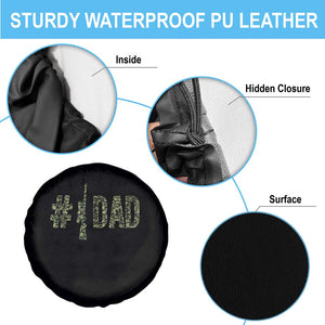 Funny No 1 Hunting Dad Spare Tire Cover Number One Hunter Fathers Day TS11 Print Your Wear