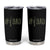 Funny No 1 Hunting Dad Tumbler Cup Number One Hunter Fathers Day TS11 Black Print Your Wear