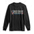 Funny No Faux King Way 8647 Long Sleeve Shirt Vintage American Flag TS11 Black Print Your Wear
