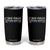 Funny No Faux King Way 8647 Tumbler Cup Vintage American Flag TS11 Black Print Your Wear