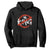 Funny No King Graffiti Style Crown Hoodie TS11 Black Print Your Wear