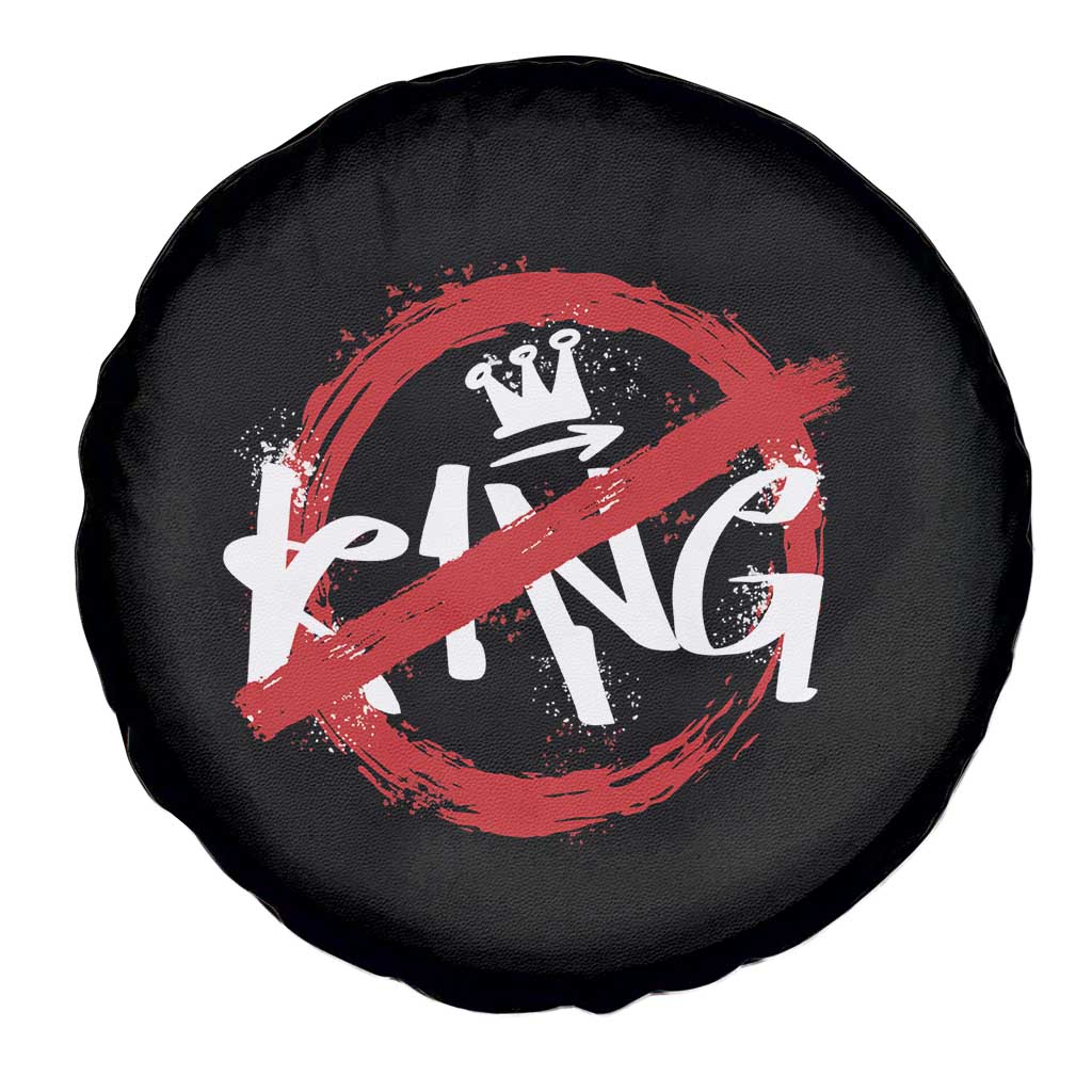 Funny No King Graffiti Style Crown Spare Tire Cover TS11 Print Your Wear
